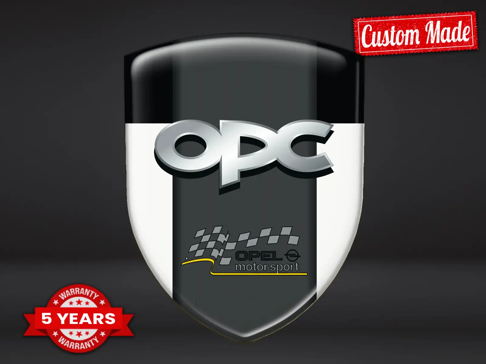 OPC Logos Auto Alta Gama Resistentes Profesional Personalizable